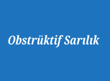 Obstrüktif Sarılık