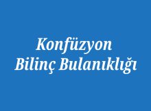 konfüzyon nedir